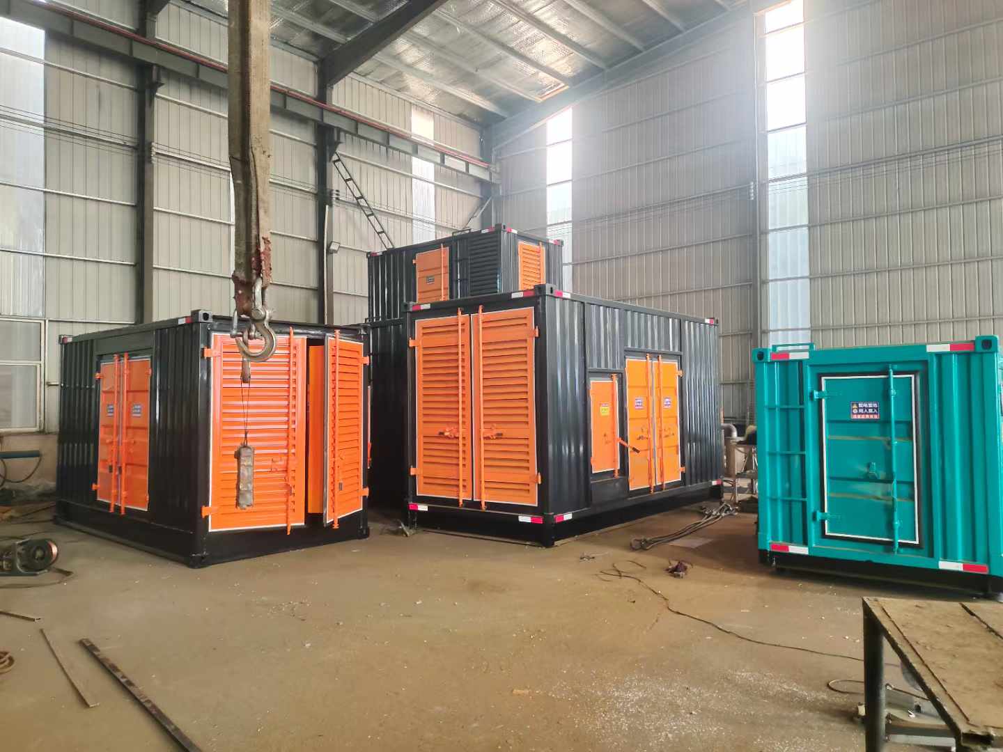 佛罗镇500kw柴油发电机组可以带动多少功率设备？
